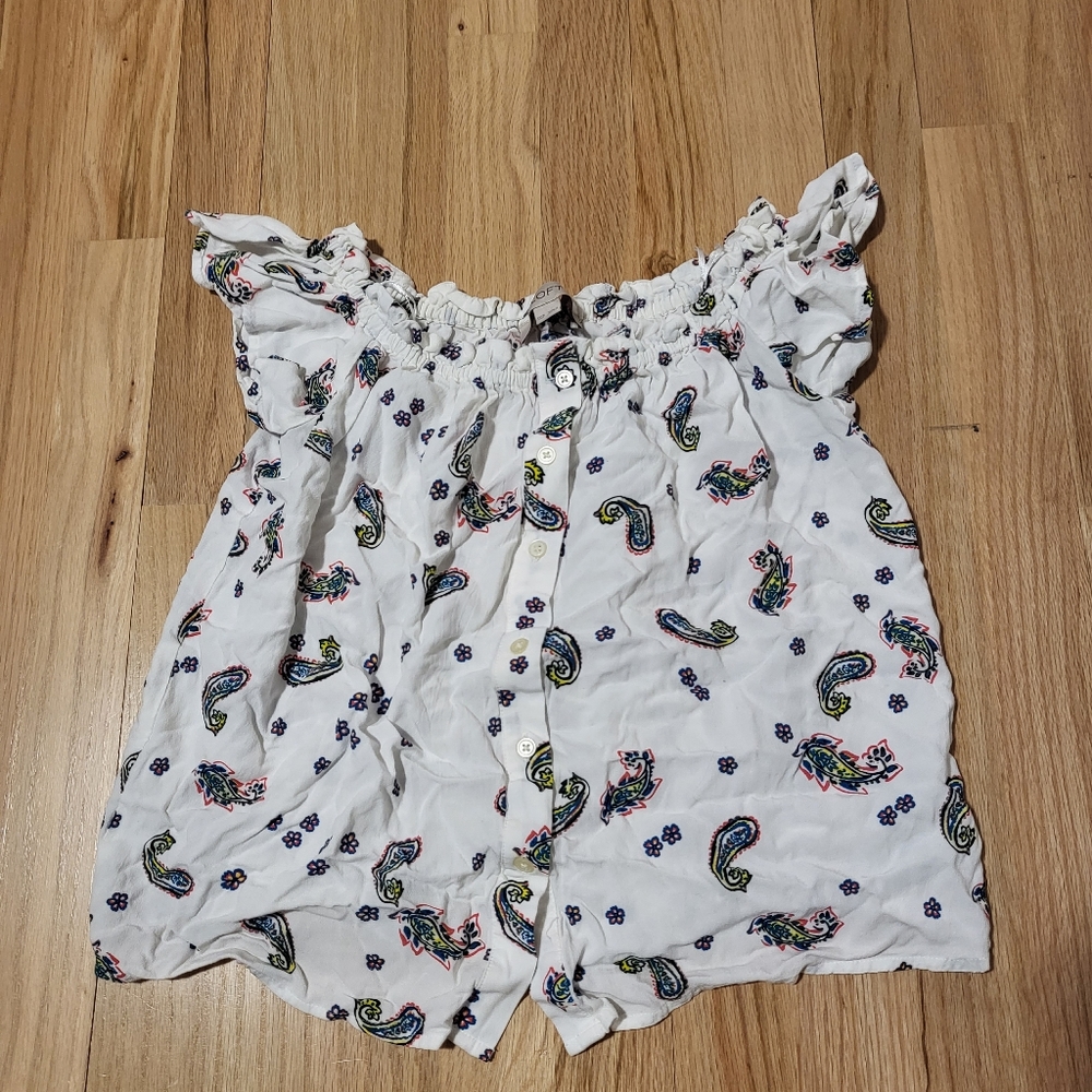 Loft off the shoulder top